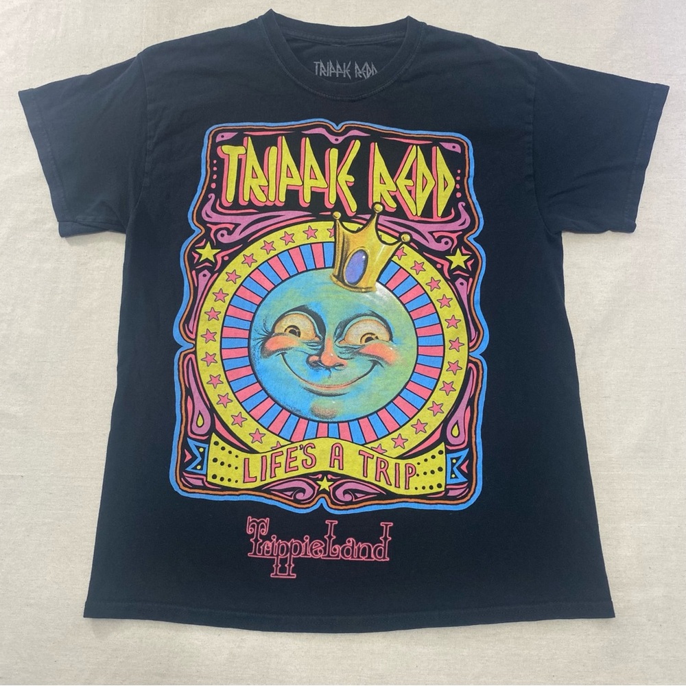 Trippie Redd Trippieland Life's a Trip Black T-shirt Size Large Rap Tee